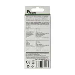 Inter-Tech AC Adapter IT-410-S USB Type C - USB HUB/ Gbit LAN