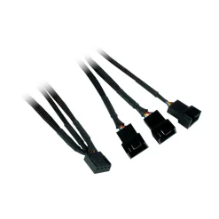 Inter-Tech Argus RS-06 RGB 3er-Pack 120x120x25mm 1200 U/min 22 dB(A) weiß/transparent