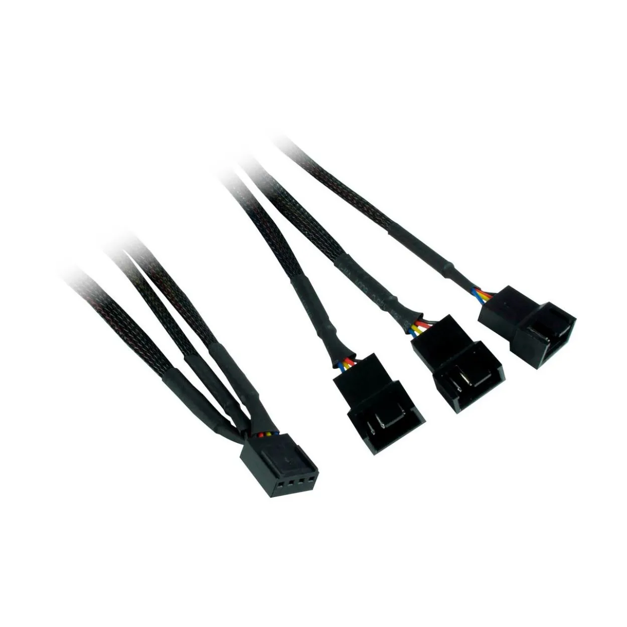 Inter-Tech Argus RS-06 RGB 3er-Pack 120x120x25mm 1200 U/min 22 dB(A) weiß/transparent
