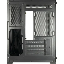 Inter-Tech C-501 Aspect Mini Tower ohne Netzteil schwarz