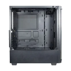 Inter-Tech C-303 mit Sichtfenster Midi Tower ohne Netzteil schwarz