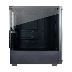 Inter-Tech C-303 mit Sichtfenster Midi Tower ohne Netzteil schwarz