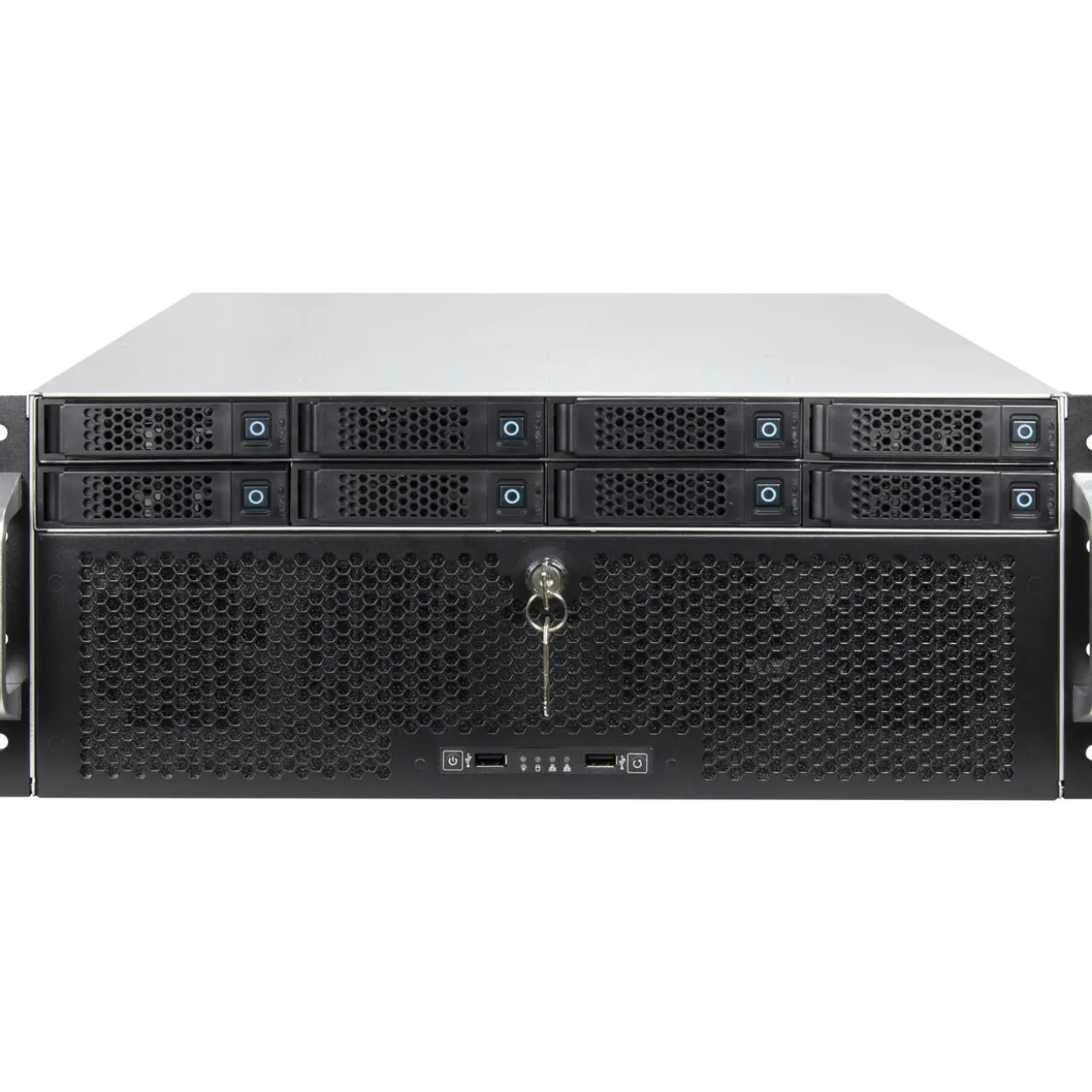 Inter-Tech IPC Case Storage 4U-4708, o.PSU