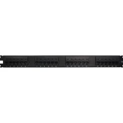 Inter-Tech IPC 19" CAT5e UTP Patchpanel, 24 Port, AMP