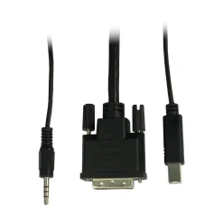 Inter-Tech IPC 19" LED KVM AS-9104 DLS, DVI