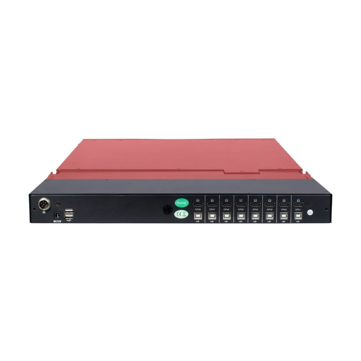 Inter-Tech IPC 19" LED KVM AS-9108 HLS, HDMI