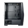 Inter-Tech IT-3303 Hornet mit Sichtfenster Midi Tower ohne Netzteil schwarz