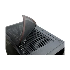 Inter-Tech IT-3303 Hornet mit Sichtfenster Midi Tower ohne Netzteil schwarz