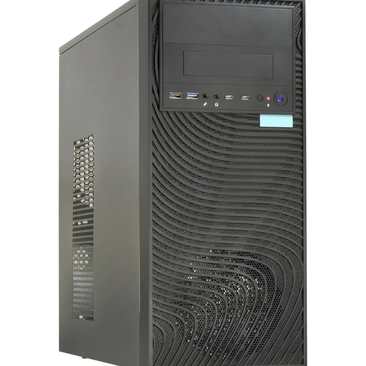 Inter-Tech IT-8835 Ripple Midi Tower ohne Netzteil schwarz