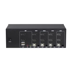 Inter-Tech KVM Switch KVM AS-42HA Metall