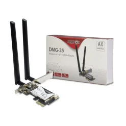 Inter-Tech "PowerOn" DMG-35 WiFi /BT PCIe Adapter