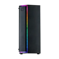 Inter-Tech S-3906 RENEGADE mit Sichtfenster Midi Tower ohne Netzteil schwarz