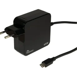Inter-Tech Stecker-Netzteil PD-2065 65W USB-C schwarz