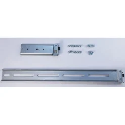 Inter-Tech 18" Teleskopschienensatz 2U 455 mm Silber