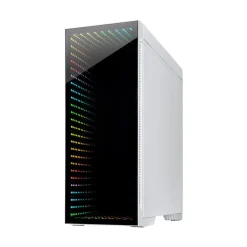 Inter-Tech X-908 Infini2 mit Sichtfenster Midi Tower ohne Netzteil weiss