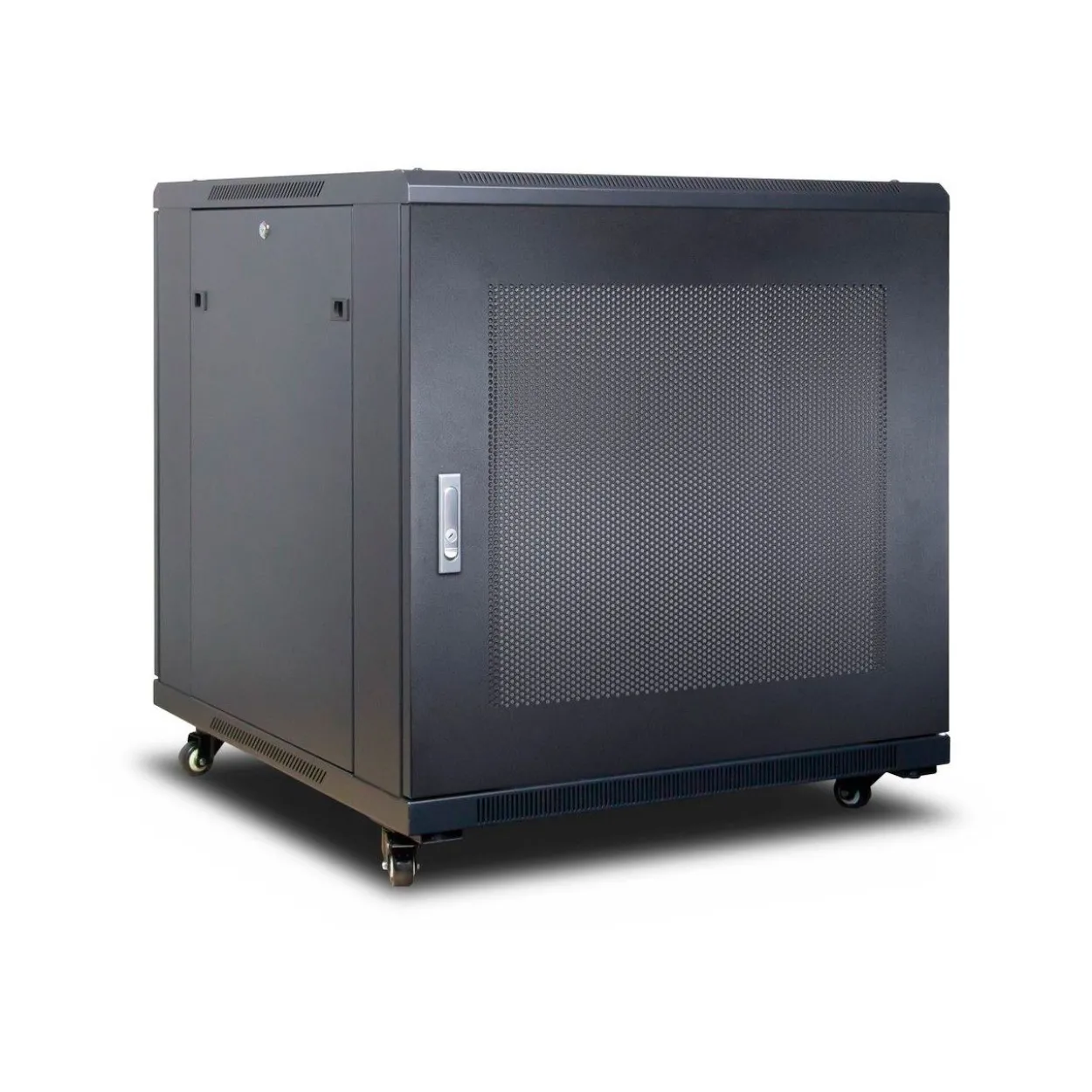 IPC Inter-tech 19" Rack SNB-8815, Serverschrank, Gittertür