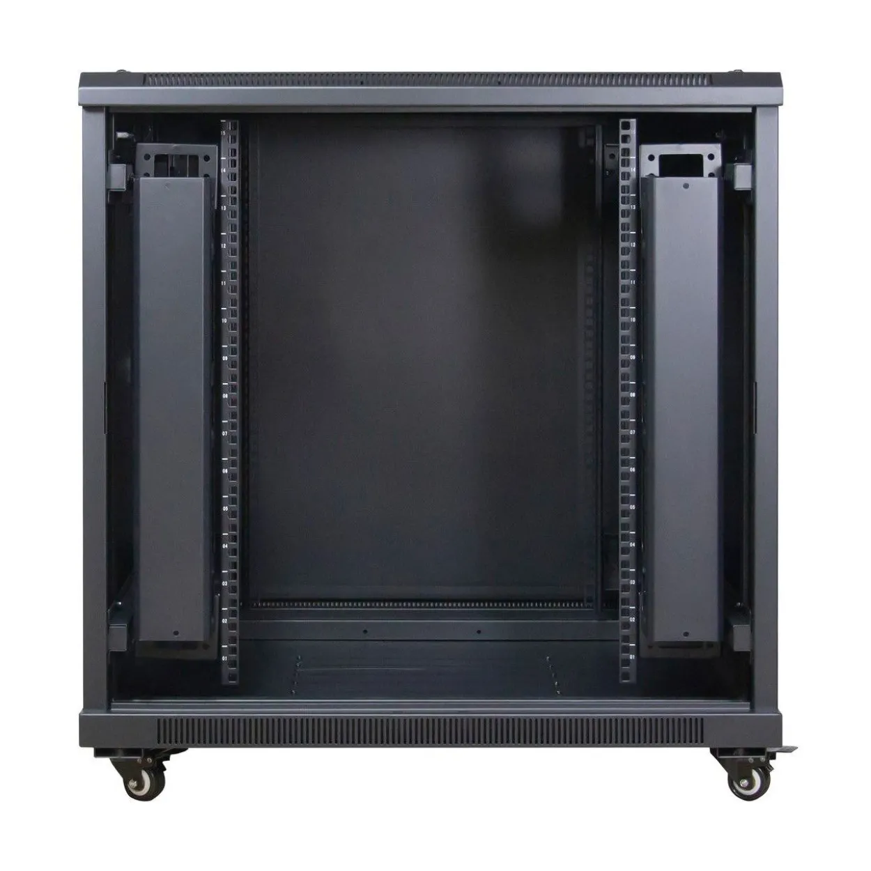 IPC Inter-tech 19" Rack SNB-8815, Serverschrank, Gittertür
