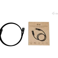 I-TEC TB4/USB4 CLASS PRO CABLE 240W WITH LCD (40 GBPS 150 CM) 240W WITH LCD