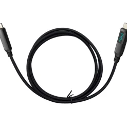 I-TEC TB4/USB4 CLASS PRO CABLE 240W WITH LCD (40 GBPS 150 CM) 240W WITH LCD