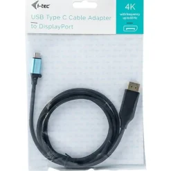 I-TEC USB C DisplayPort Kabel Adapter 4K 60 Hz 150cm kompatibel mit Thunderbolt 3