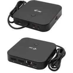 i-Tec USB-C Dual Display Docking Station with Power Delivery - Docking Station - DP
