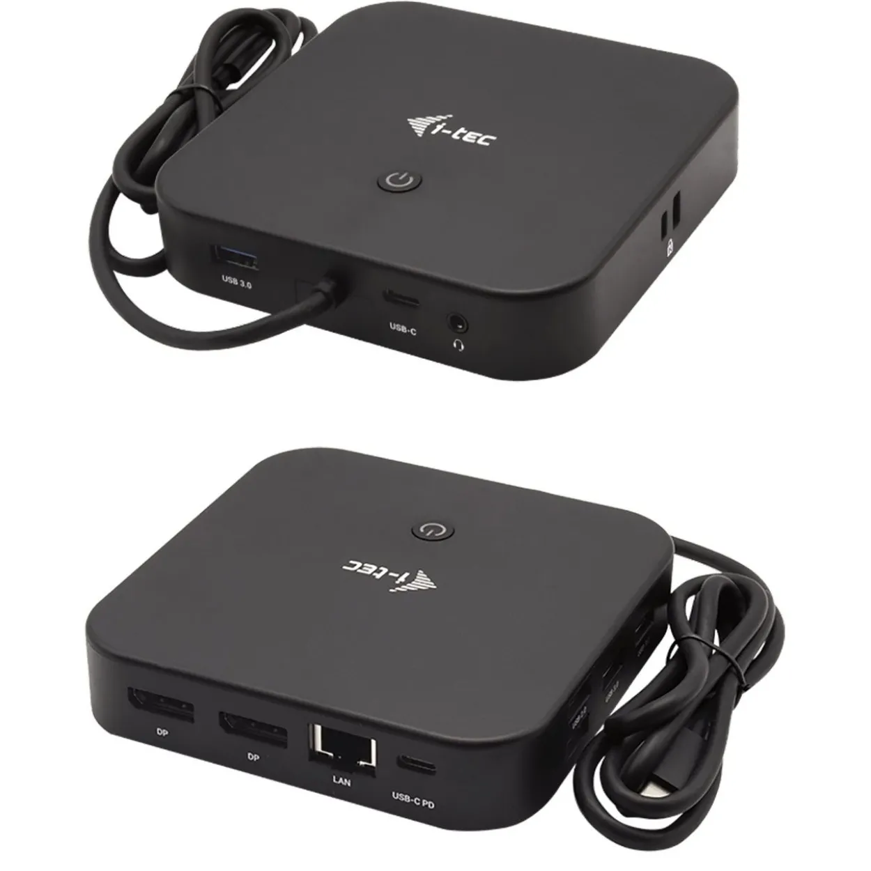 i-Tec USB-C Dual Display Docking Station with Power Delivery - Docking Station - DP