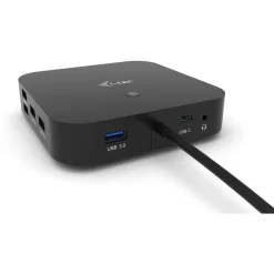 i-Tec USB-C Dual Display Docking Station with Power Delivery - Docking Station - DP