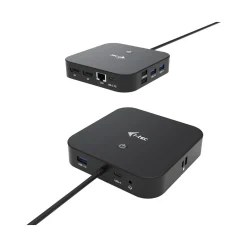 i-Tec USB-C Dual Display Docking Station with Power Delivery - Docking Station - DP