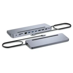 I-TEC USB-C Metal Ergonomic 4K 3x Display Docking Station with PD 100 W + i-tec Universal Charger 100W bundle