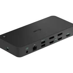 I-Tec USB 3.0/USB-C/Thunderbolt 3x 4K Docking Station 3xHDMI 2xDP 1xGLAN 2xUSB-C 2xUSB 3.0 1x3,5mm Kombo Audio/Mic PD 70W