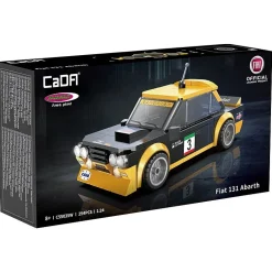 Jamara CaDA Fiat Abarth 131 1:24 schwarz Bricks
