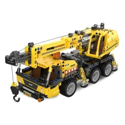 Jamara CaDA Mobilkran Bricks gelb 8+