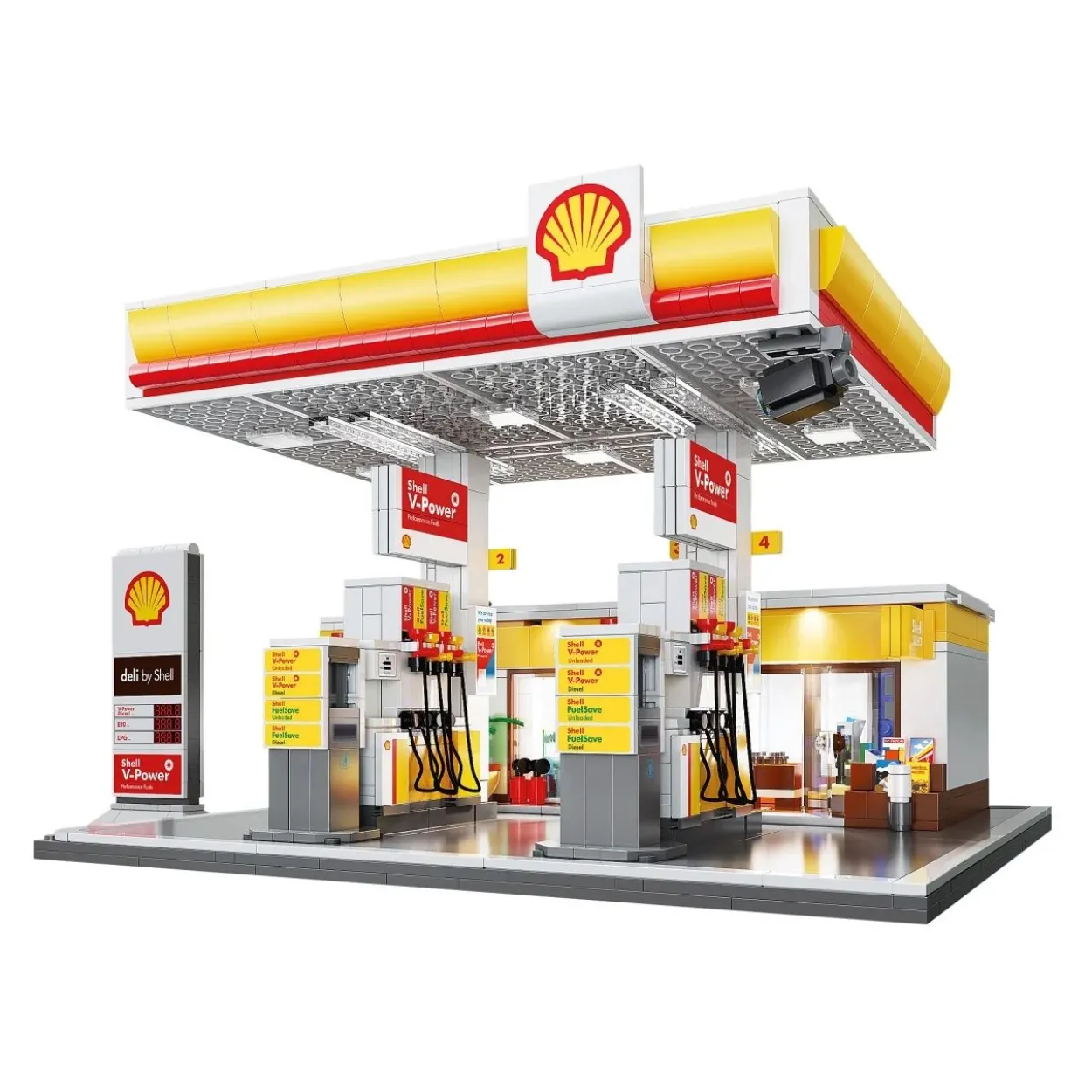 Jamara CaDA Shell Tankstelle Bricks 14+
