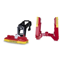 Jamara M?hwerke rot m. Frontlader f. RC-Traktor 1:24S