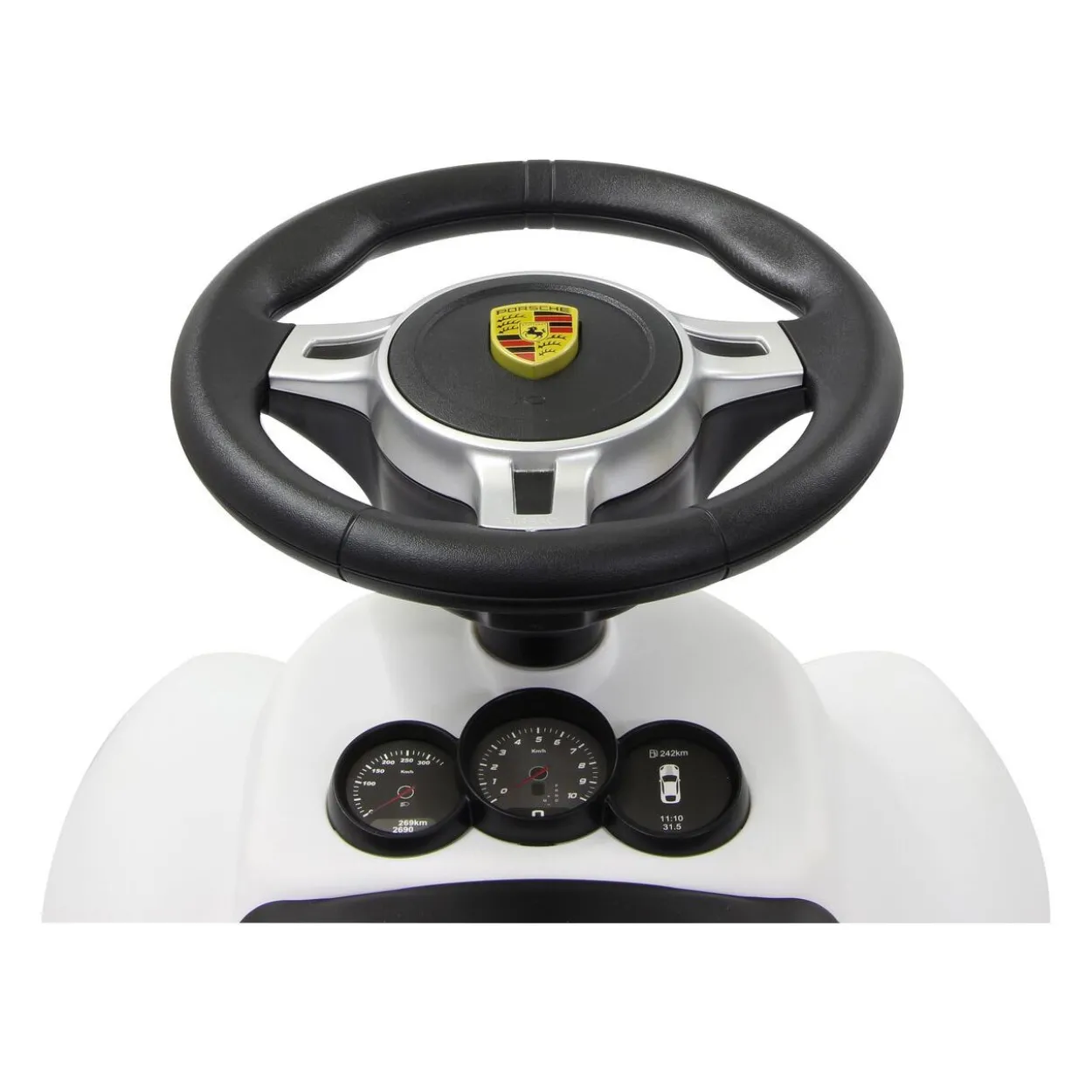 Jamara Rutscher Porsche 911 weiß 1,5+