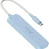 J5CREATE ECO-FRIENDLY USB-C TO 4-PORT TYPE-C GEN 2 HUB JCH345EC-N