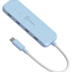 J5CREATE ECO-FRIENDLY USB-C TO 4-PORT TYPE-C GEN 2 HUB JCH345EC-N