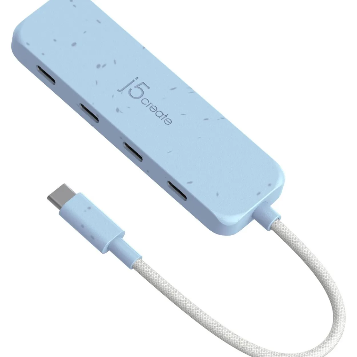 J5CREATE ECO-FRIENDLY USB-C TO 4-PORT TYPE-C GEN 2 HUB JCH345EC-N