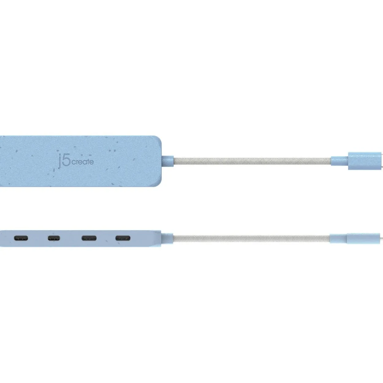 J5CREATE ECO-FRIENDLY USB-C TO 4-PORT TYPE-C GEN 2 HUB JCH345EC-N