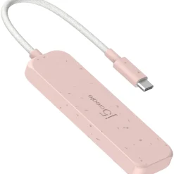 J5CREATE ECO-FRIENDLY USB-C TO 4-PORT TYPE-A GEN 2 HUB JHC341ER-N