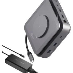 J5CREATE USB-C DOCK DUAL 4K HDMI GAN 140W PD3.1 POWER ADAPTER