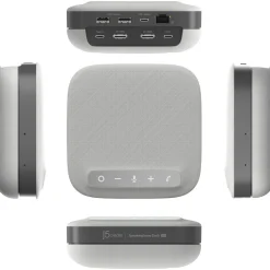 J5CREATE USB-C DUAL 4K SPEAKERPHONE PRO DOCK