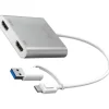 J5CREATE USB-C TO DUAL HDMI MULTI-MONITOR ADAPTER