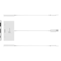 J5CREATE USB-C TO HDMI 4K144HZ USB 3.2 POWER DELIVERY 100W