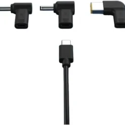J5CREATE 67W GAN PD USB-C MINI CHARGER WITH 3 TYPES OF DC CONNECTOR - U