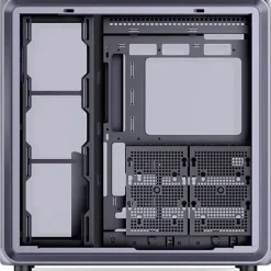 Jonsbo BO400 PC-Gehäuse, Midi-Tower, ATX, Tempered Glass gunmetal grey