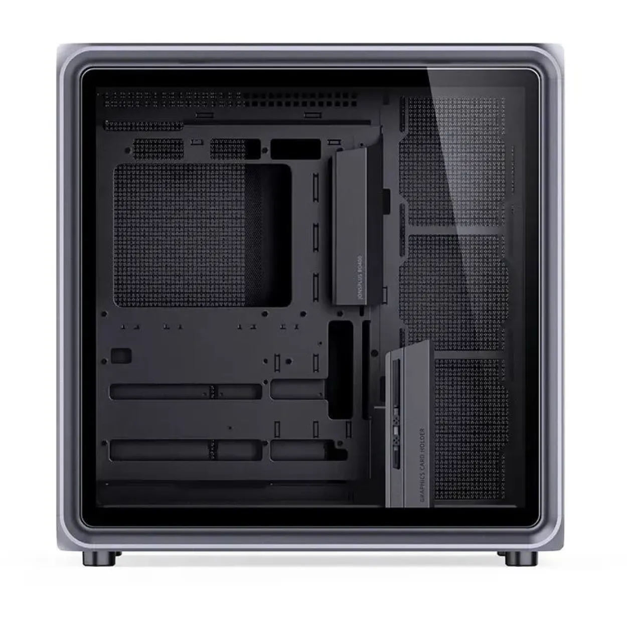 Jonsbo BO400 PC-Gehäuse, Midi-Tower, ATX, Tempered Glass gunmetal grey