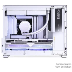 Jonsbo D32 STD White PC-Gehäuse, Mini-Gehäuse, mATX, Tempered Glass - weiß