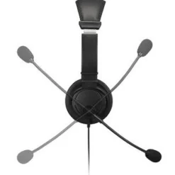 Kensington Headset Hi-Fi mit Mic & Volume Control Buttons, Kabelgebunden