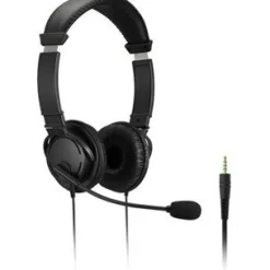 Kensington Headset Hi-Fi mit Mic & Volume Control Buttons, Kabelgebunden